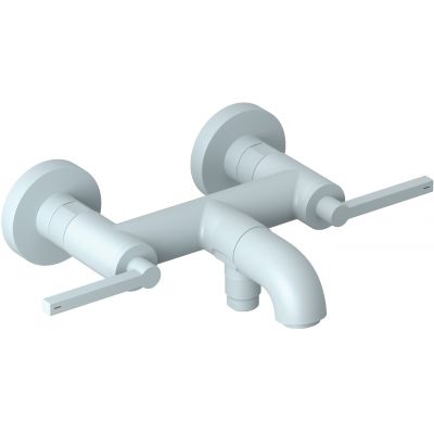 Kludi Nova Fonte Puristic bateria wannowo-prysznicowa ścienna niebieski mat 20540O415