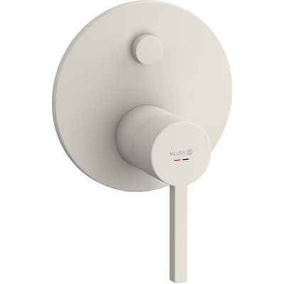 Kludi Nova Fonte Puristic bateria wannowo-prysznicowa podtynkowa szaro-beżowy mat 20759O215