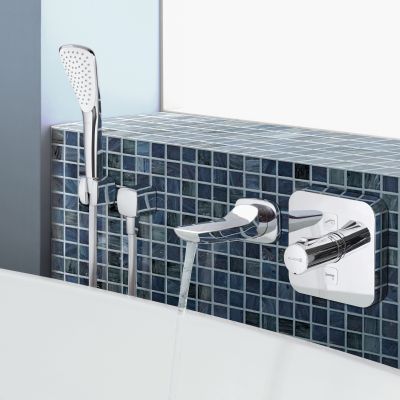 Kludi Push bateria prysznicowa podtynkowa termostatyczna chrom 389010538