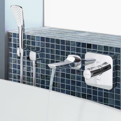 Kludi Push bateria prysznicowa podtynkowa termostatyczna chrom 389110538