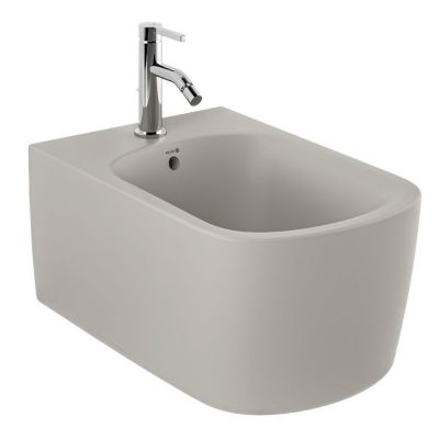 Kludi Resa S bidet wiszący jasny szary mat 27BIW01O2