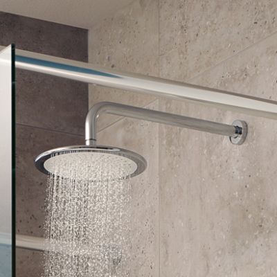 Kludi A-QA ramię prysznicowe 40 cm ścienne chrom 6651405-00