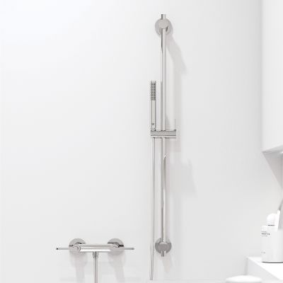 Kludi Nova Fonte Puristic zestaw prysznicowy ścienny chrom 2084005-15