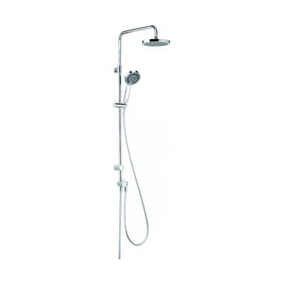 Kludi A-QAs Dual Shower System zestaw prysznicowy ścienny chrom 6609105-00