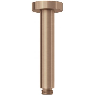 Kludi A-QA ramię prysznicowe 15 cm sufitowe brązowy szczotkowany 66515N1-00