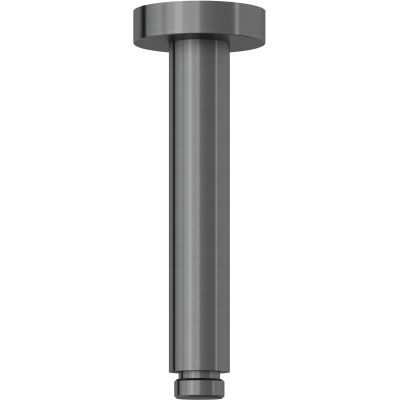 Kludi A-QA ramię prysznicowe 15 cm sufitowe czarny szczotkowany 66515N2-00