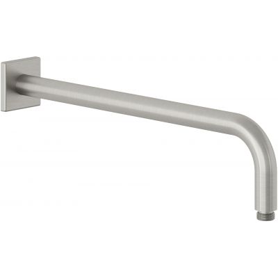 Kludi A-QA ramię prysznicowe 40 cm ścienne nikiel szczotkowany 66534N5-00