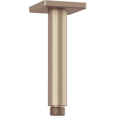 Kludi A-QA ramię prysznicowe 15 cm sufitowe brązowy szczotkowany 66535N1-00