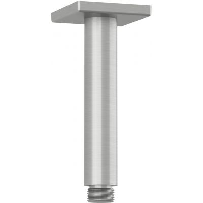 Kludi A-QA ramię prysznicowe 15 cm sufitowe nikiel szczotkowany 66535N5-00