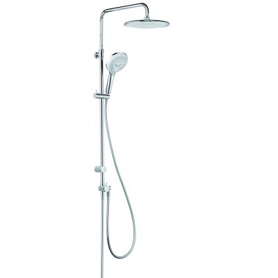 Kludi Freshline Dual Shower System zestaw prysznicowy ścienny chrom 6709005-00
