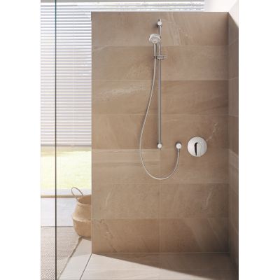 Kludi Logo Neo zestaw prysznicowy ścienny z drążkiem chrom 683900500