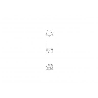 Kludi Resa S miska WC z deską wolnoopadającą wisząca bez kołnierza spłukiwanie wirowe jasny szary mat 27WCSETO2