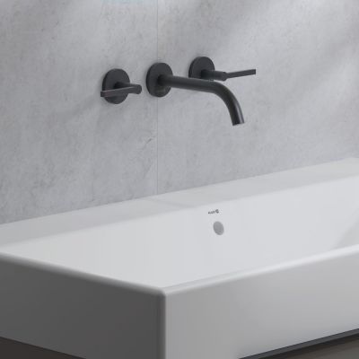 Kludi Resa umywalka z korkiem 81x50 cm prostokątna meblowa-nablatowa biały mat 59WW8153