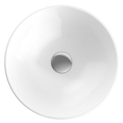Koło Variform umywalka 40 cm wpuszczana okrągła biała 500.702.01.6