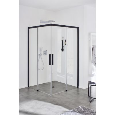 Kermi Nica NI C2 kabina prysznicowa część prawa 110x110 cm kwadratowa NIC2R110203PK