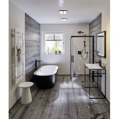 Kermi Nica NI C2 kabina prysznicowa część prawa 110x110 cm kwadratowa NIC2R110203PK