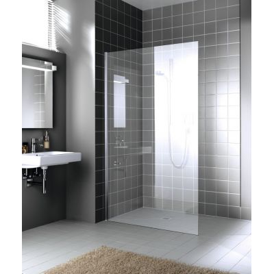Kermi XC WIO Walk-In ścianka prysznicowa 110 cm srebrny połysk/szkło przezroczyste XCWIO11020VPK