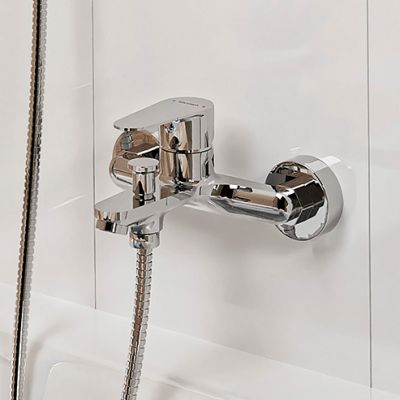 Kuchinox Fresno bateria wannowo-prysznicowa ścienna chrom BQF010D