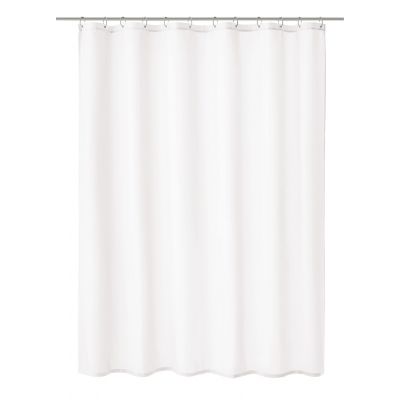 Kleine Wolke Caravelle zasłona prysznicowa 120x200 cm tekstylna biały 0308100238