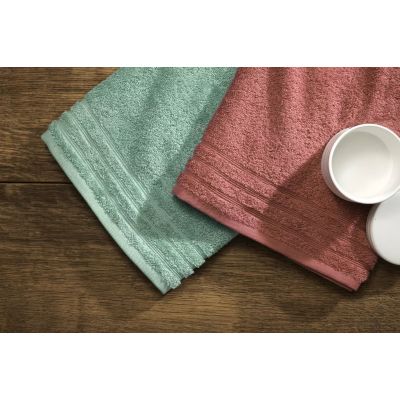 Kleine Wolke Royal Vegan ręcznik łaziekowy 30x50 cm bawełna 500 g ceglasty 3003327201