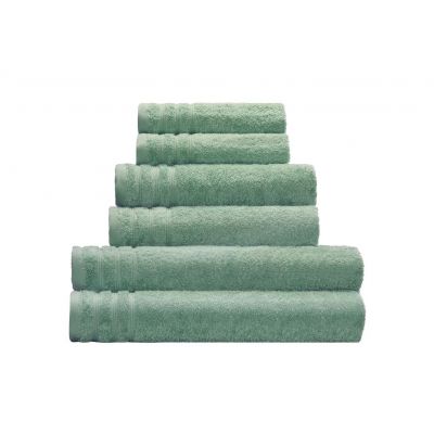 Kleine Wolke Royal Vegan ręcznik łazienkowy 50x100 cm bawełna 500 g zielony 3003685262