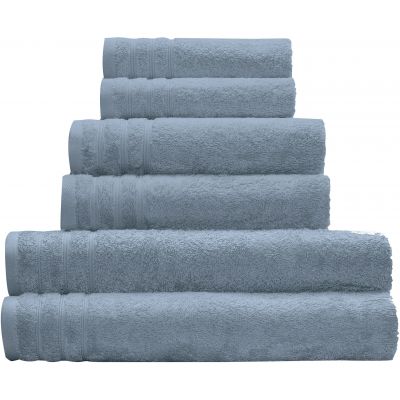 Kleine Wolke Royal Vegan ręcznik łazienkowy 50x100 cm niebieski 3003746262
