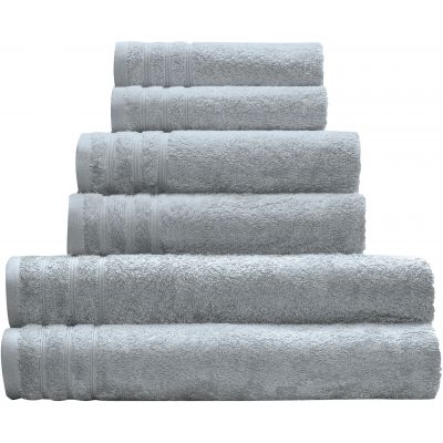 Kleine Wolke Royal Vegan ręcznik łazienkowy 50x100 cm szary 3003977262