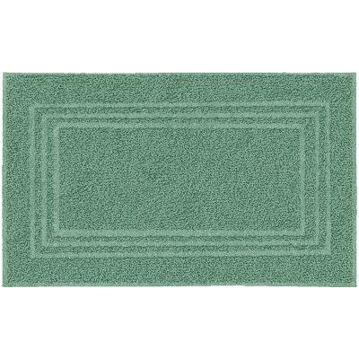 Kleine Wolke Lodge dywanik łazienkowy 80x50 cm bawełna zielony 3009685207