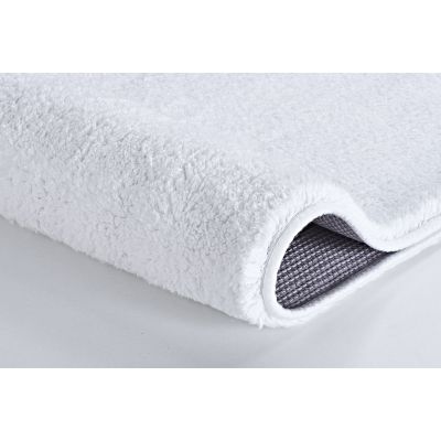 Kleine Wolke Kansas dywanik łazienkowy 140x80 cm prostokątny biały white 4018100657