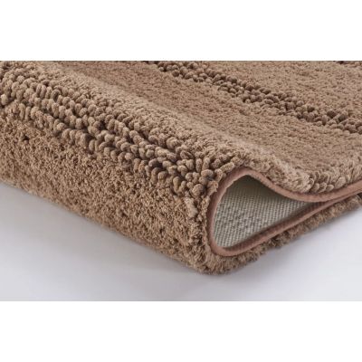 Kleine Wolke Monrovia dywanik łazienkowy 60x60 cm brązowy 4094287135