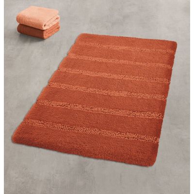 Kleine Wolke Monrovia dywanik łazienkowy 70x120 cm pomarańczowy 4094304225
