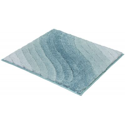 Kleine Wolke Tender dywanik łazienkowy 60x60 cm kwadratowy niebieski opal 4099649135