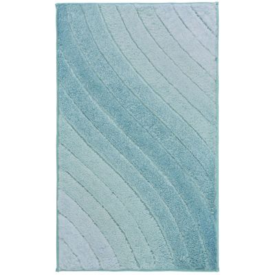 Kleine Wolke Tender dywanik łazienkowy 120x70 cm prostokątny niebieski opal 4099649225