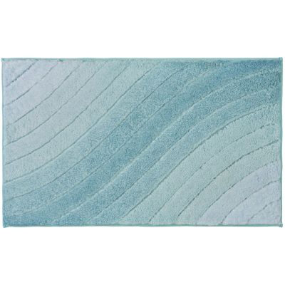 Kleine Wolke Tender dywanik łazienkowy 120x70 cm prostokątny niebieski opal 4099649225