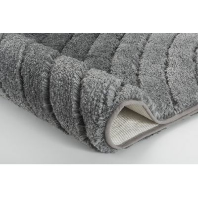 Kleine Wolke Tender dywanik łazienkowy 100x60 cm prostokątny ciemny szary Anthracite 4099901360