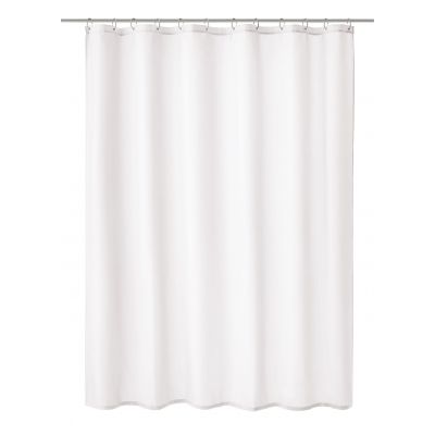 Kleine Wolke Kito zasłona prysznicowa 200x180 cm biała 4937114305