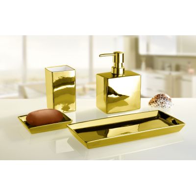 Kleine Wolke Glamour szczotka toaletowa stojąca złota 5065125856