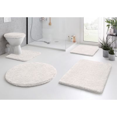Kleine Wolke Relax dywanik łazienkowy 55x55 cm poliakryl biały 5405115129