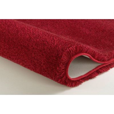 Kleine Wolke Relax dywanik łazienkowy 150x85 cm prostokątny czerwony rubin 5405453453