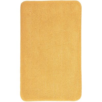Kleine Wolke Relax dywanik łazienkowy 100x60 cm prostokątny żółty mimose 5405553360