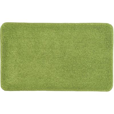 Kleine Wolke Relax dywanik łazienkowy 80x50 cm prostokątny zielony kiwigrun 5405615207