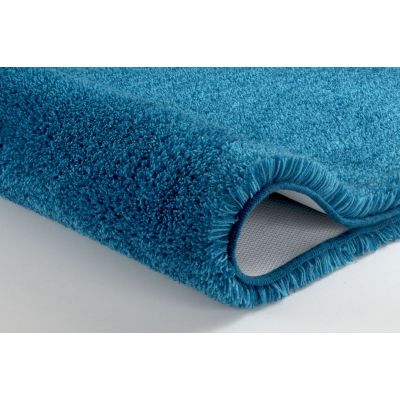 Kleine Wolke Relax dywanik łazienkowy 55x55 cm pod WC niebieski pacific 5405663129