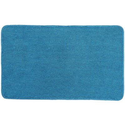 Kleine Wolke Relax dywanik łazienkowy 80x50 cm prostokątny niebieski pacific 5405663207
