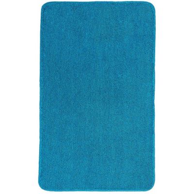 Kleine Wolke Relax dywanik łazienkowy 80x50 cm prostokątny niebieski pacific 5405663207