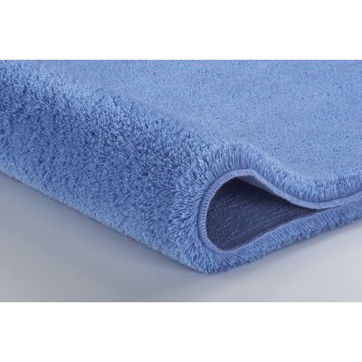 Kleine Wolke Relax dywanik łazienkowy 55x55 cm pod WC niebieski azur 5405723129