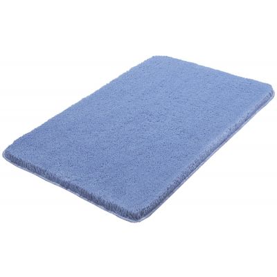 Kleine Wolke Relax dywanik łazienkowy 80x50 cm prostokątny niebieski azur 5405723207