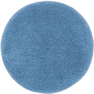 Kleine Wolke Relax dywanik łazienkowy 100x100 cm okrągły niebieski azur 5405723521