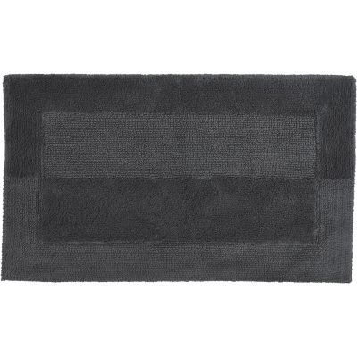 Kleine Wolke Havanna dywanik łazienkowy 150x85 cm prostokątny ciemny szary 5418905453