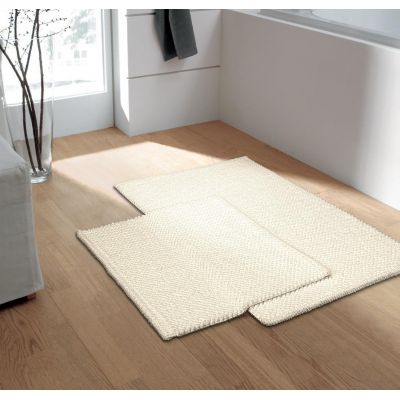 Kleine Wolke Dots zestaw 2 dywaników łazienkowych bawełna beżowy 5536202907