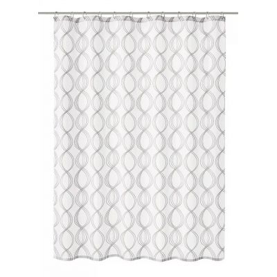 Kleine Wolke Classy zasłona prysznicowa 120x200 cm satyna biały 5911100238